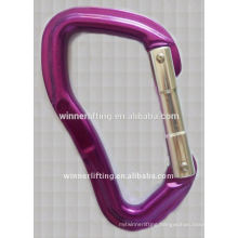high quality low price aluminum climbing safety carabiner